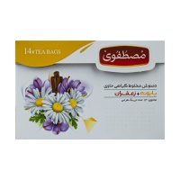  مخلوط گیاهی زنجبیل و زعفران مصطفوی - 28 گرم بسته 14 عددی63306ed677cae66730